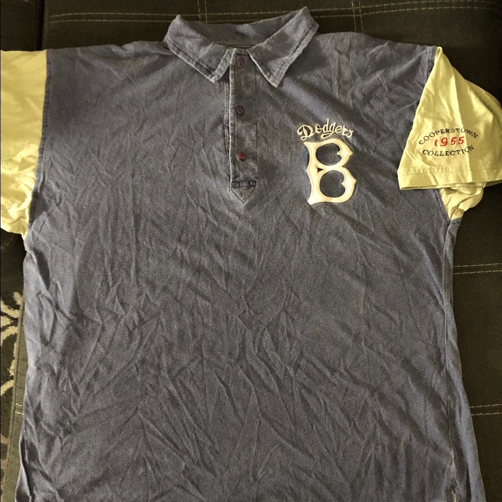 Cooperstown Brooklyn dodgers short sleeved shirt